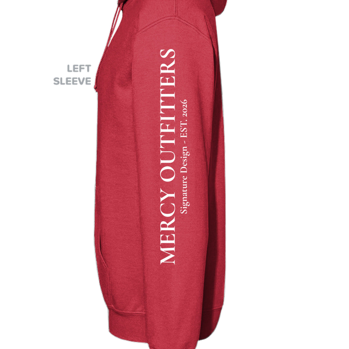 Red - SS4500 - SLEEVE_LEFT